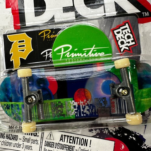 Tech Deck BLA BAC PHOTO Ultra Rare PRIMITIVE Skateboard Fingerboard New - Picture 3 of 10